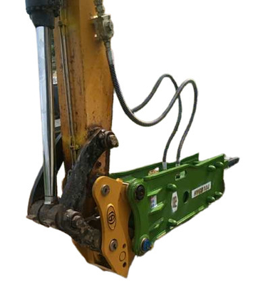 Martillo del triturador de Box Silenced Hydraulic del excavador